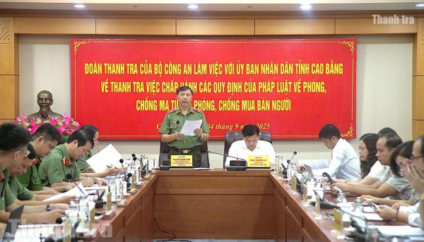 Thanh tra Công an Nhân dân làm việc với đối tượng nào?